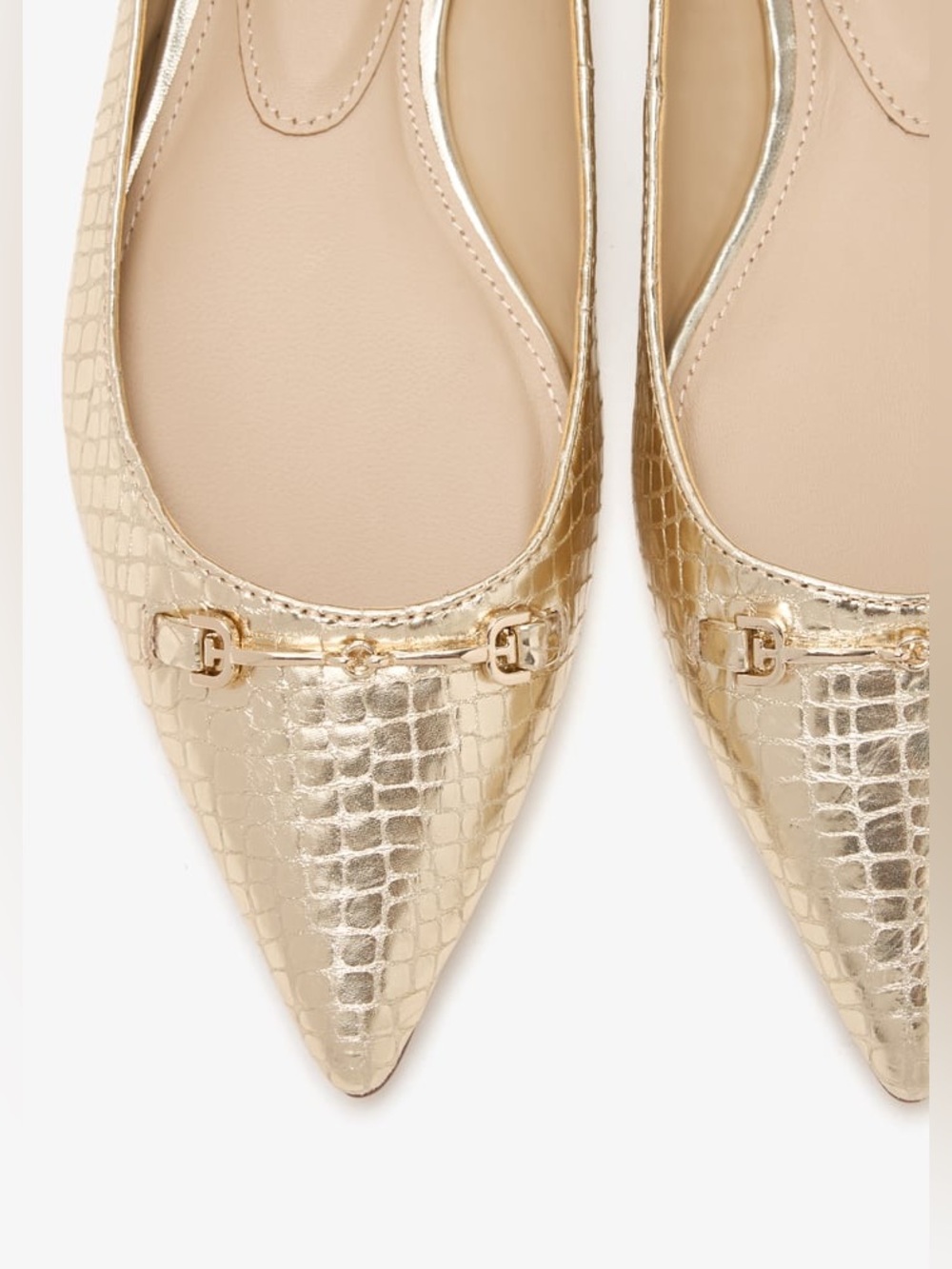 Sam Edelman Gold Nori ballet flats NWT - Picture 4 of 5